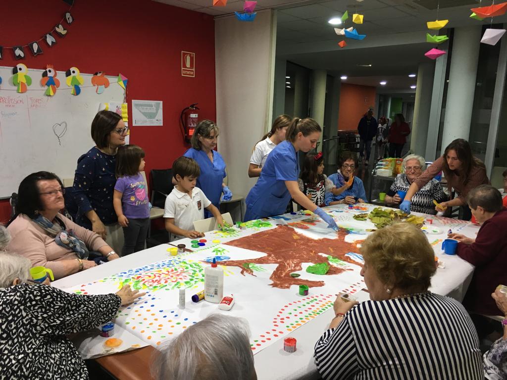 Lee más sobre el artículo Tarde de actividad intergeneracional en La Vila