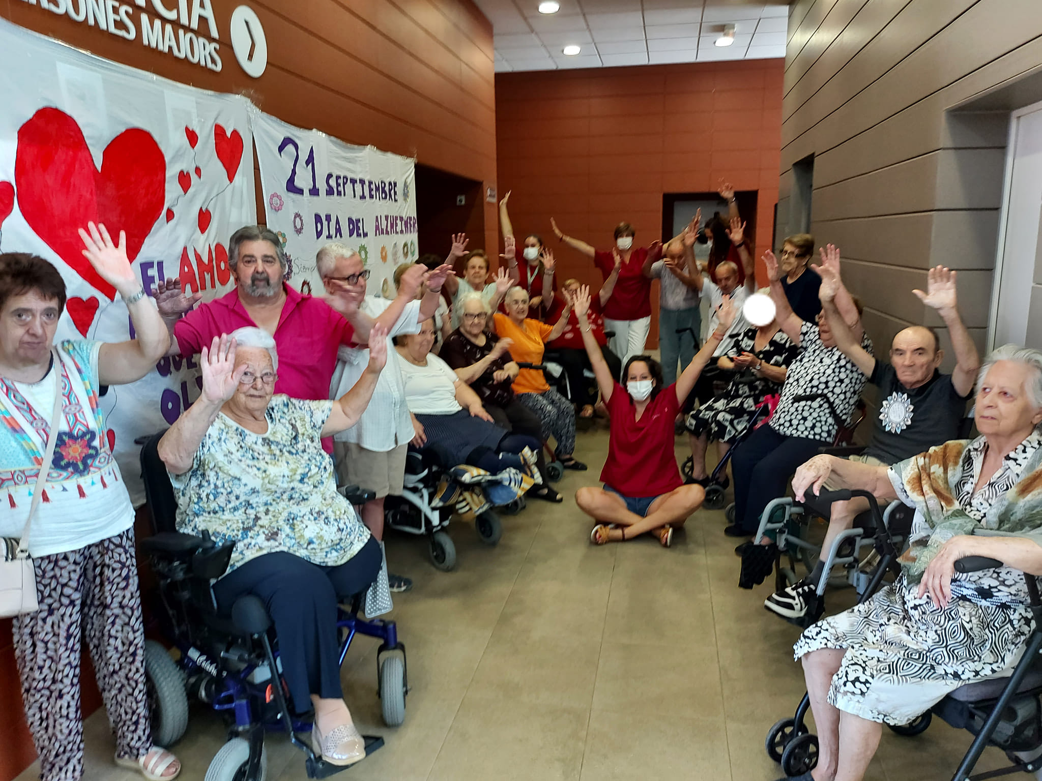Lee más sobre el artículo Mural por el Día del Alzheimer en Quart de Poblet